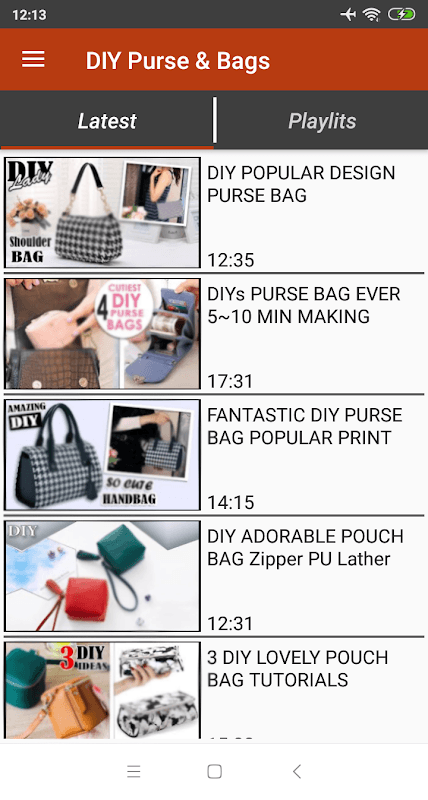 DIY Purse & Bags Videos screenshot 1