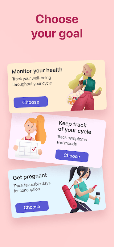 Period tracker. Ovulation calculator and calendar screenshot 5