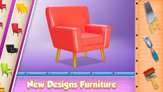 Build Furniture Wood Simulator screenshot 3