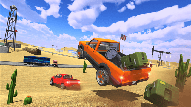 Offroad Pickup Truck Simulator screenshot 2