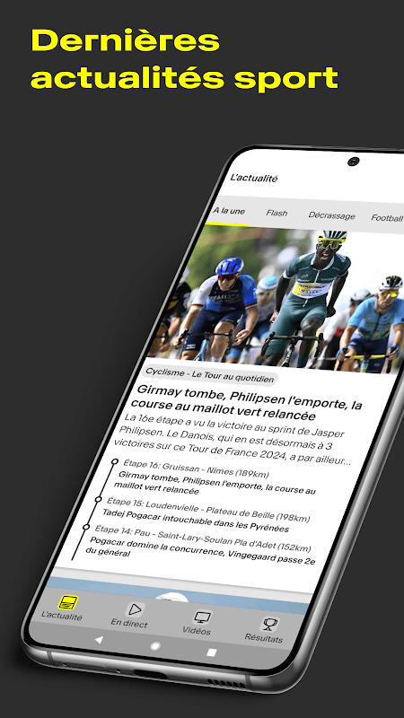 RTS Sport: Live et Actualité screenshot 1