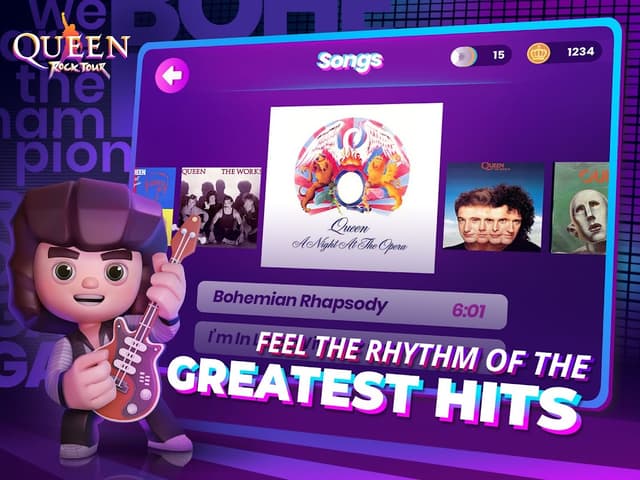 Queen: Rock Tour - The Official Rhythm Game screenshot 2
