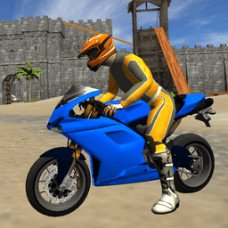 Motorbike Medieval Drive 3D icon