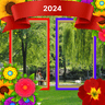 Nature photo frames & editor icon