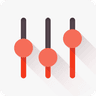 Flat Equalizer - Bass Booster & Volume Booster icon