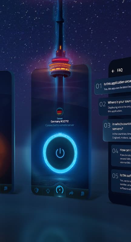 فیلتر شکن قوی پرسرعت Maple VPN screenshot 3