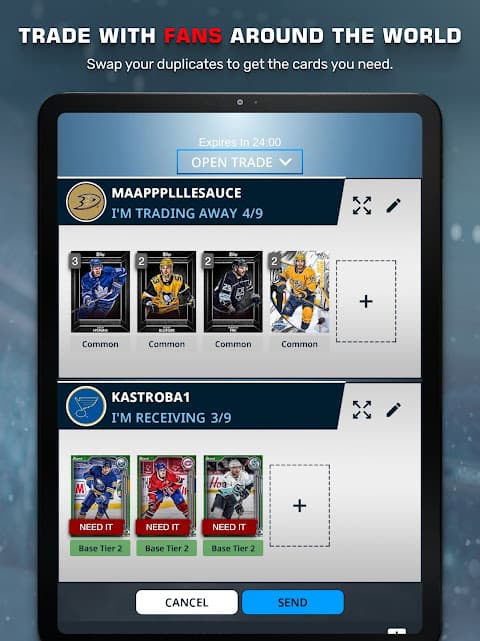 Topps® NHL SKATE™ Card Trader screenshot 5