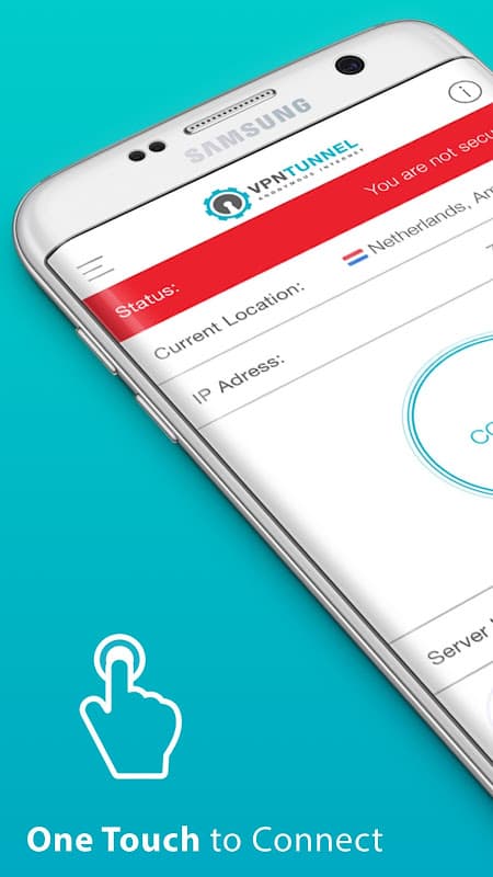 VPNTunnel: Ultrafast Secure VPN Proxy, IP changer screenshot 1