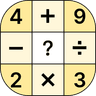 Crossmath - Math Puzzle Games icon
