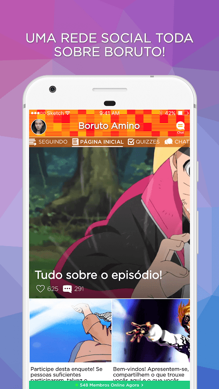 Boruto Amino em Português screenshot 1