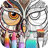 Coloring Book for family icon