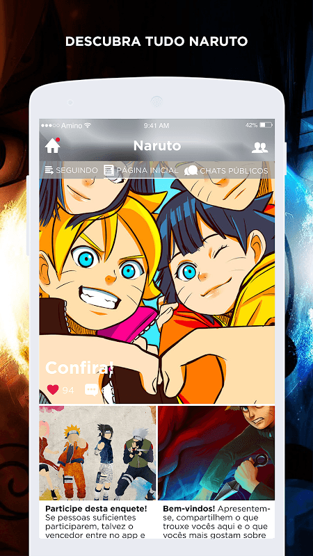 Naruto Amino em Português screenshot 2
