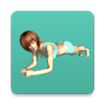 Plank workouts - take a 30 day challenge icon