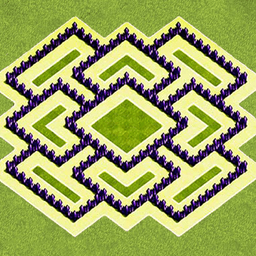 COC Base Layouts Design links icon