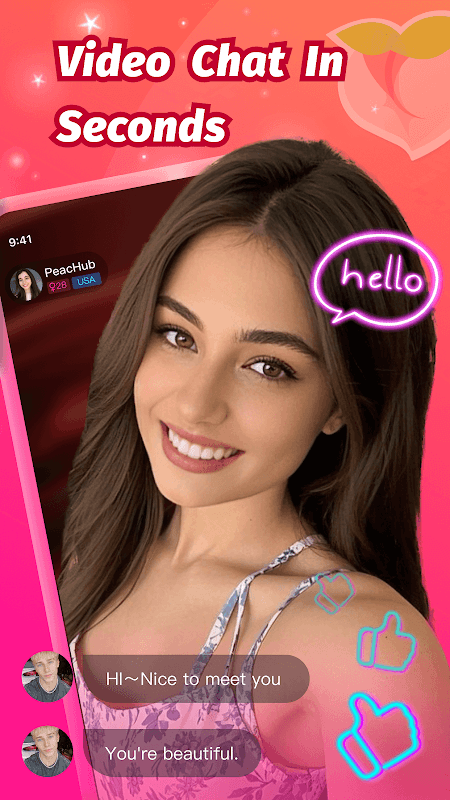 PeacHub - Online Video Chat screenshot 1