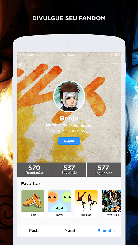 Naruto Amino em Português screenshot 3
