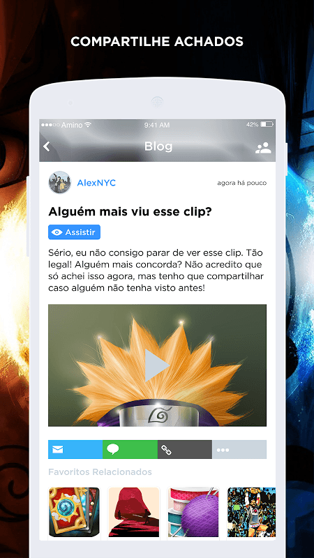 Naruto Amino em Português screenshot 5