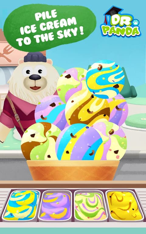 Dr. Panda Ice Cream Truck Free screenshot 2