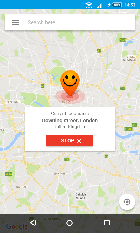 Fake GPS location - Hola screenshot 2