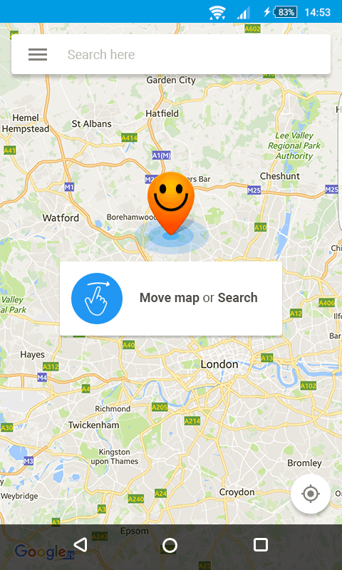 Fake GPS location - Hola screenshot 3