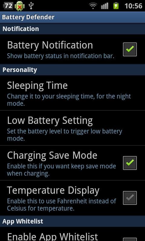 Battery Defender - 1 Tap Saver screenshot 3