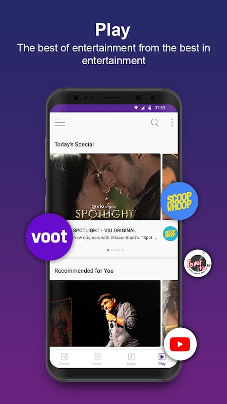 VuLiv Player- Videos & Music screenshot 3