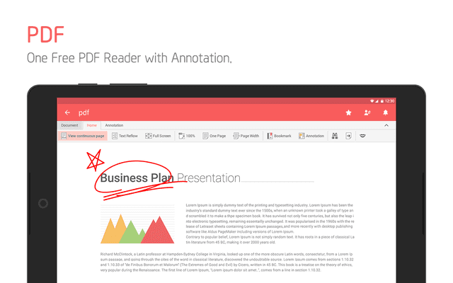 Polaris Office for LG screenshot 4