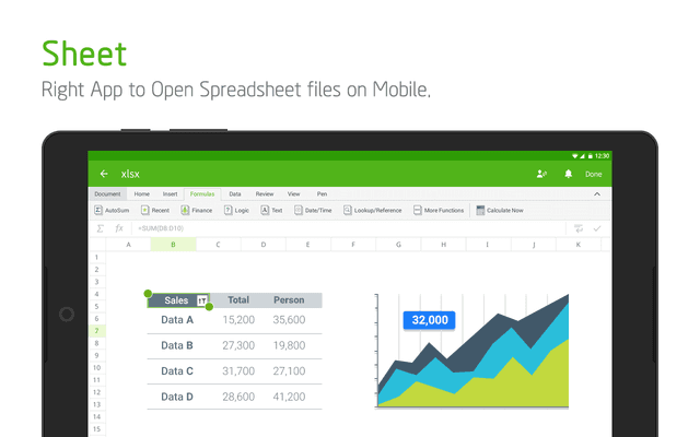 Polaris Office for LG screenshot 2