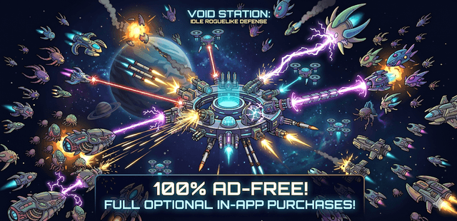 Void Station Idle roguelike screenshot 3