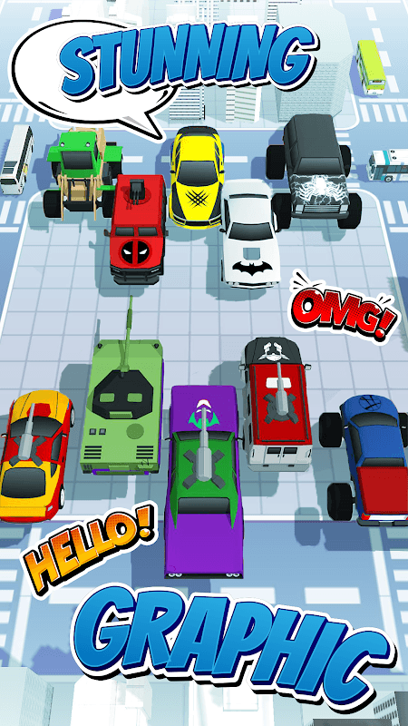 Superhero Car Merge Battle screenshot 4